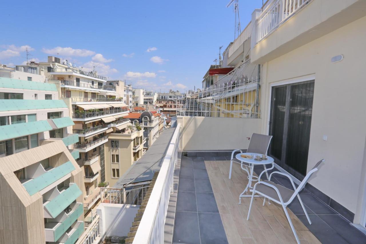 Downtown Seaside Suites Thessaloniki Exterior foto