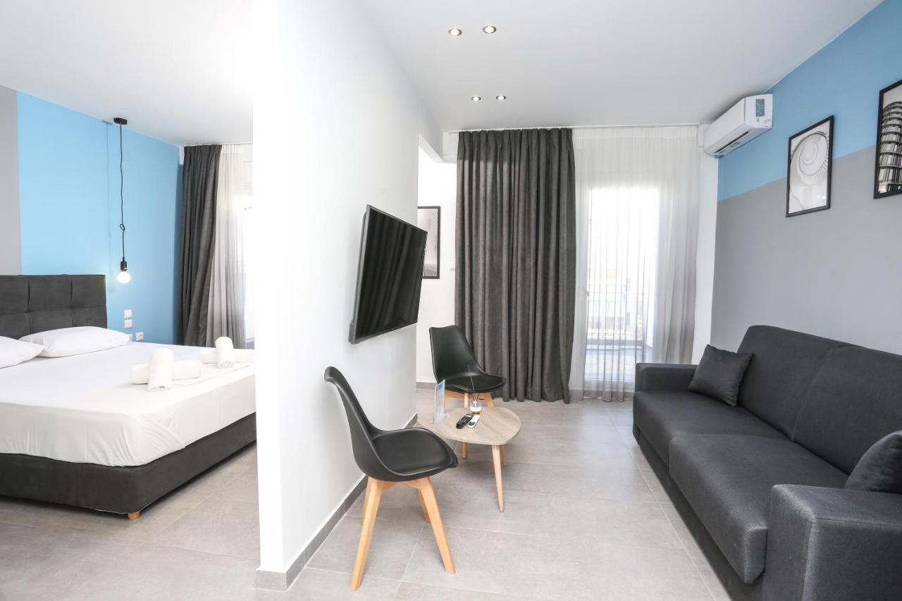Downtown Seaside Suites Thessaloniki Exterior foto