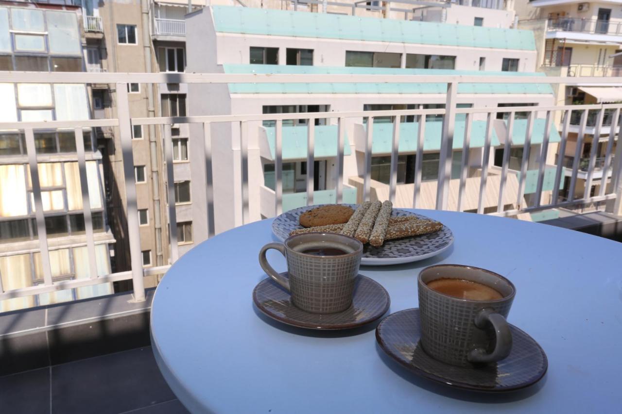Downtown Seaside Suites Thessaloniki Exterior foto